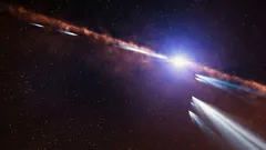 Exokometen und Planetenentstehung: warum Staubschweife unsere Daten austricksen