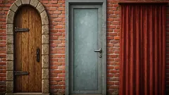 Welche Tür würdest du öffnen? Psychologischer Test zur Bestimmung deines Persönlichkeitstyps